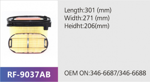 Фильтр воздушный 346/6687